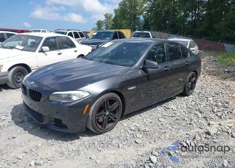 2013 BMW 550I z USA, uszkodzony, nr VIN WBAFR9C59DDX79471